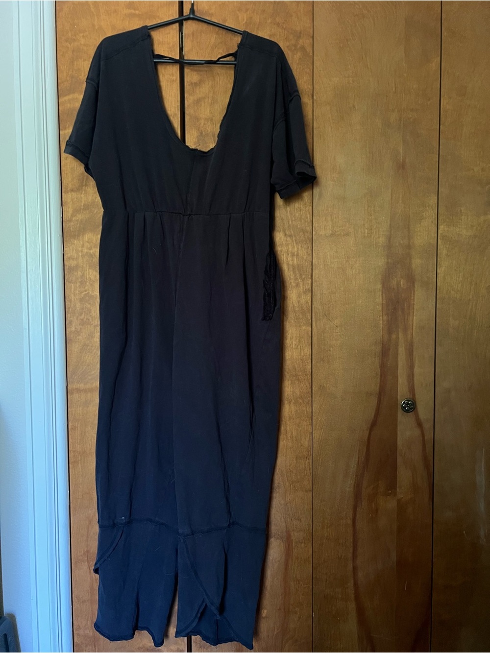 Intimately by Free People Black Jumpsuit sz Lg